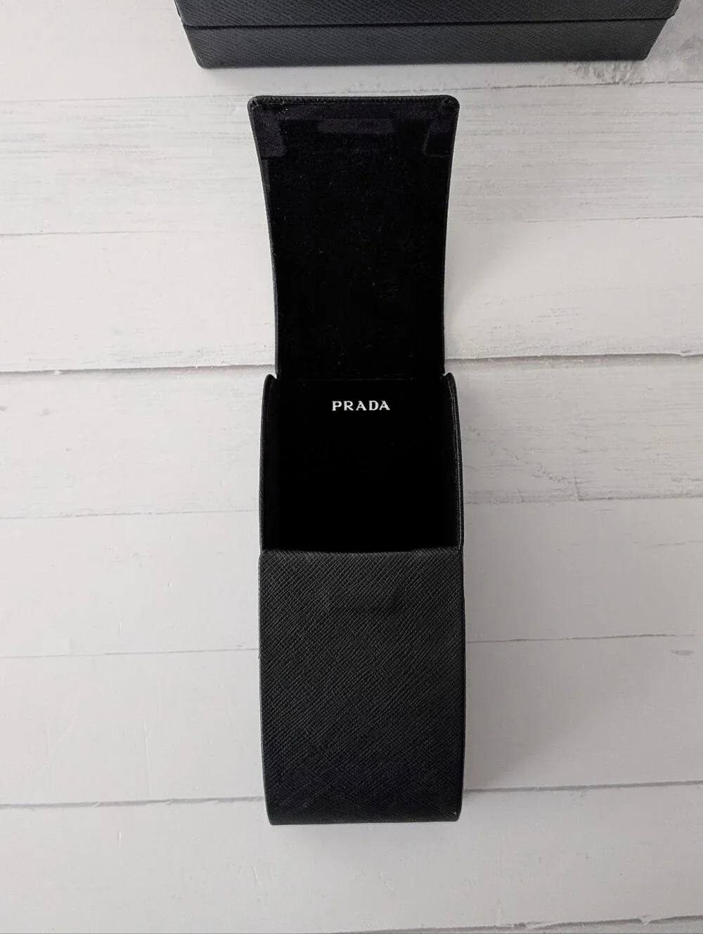 Prada textured leather